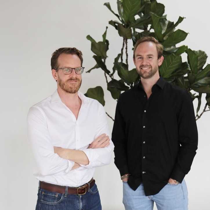 Ben Verschuere and Sam Strasser standing